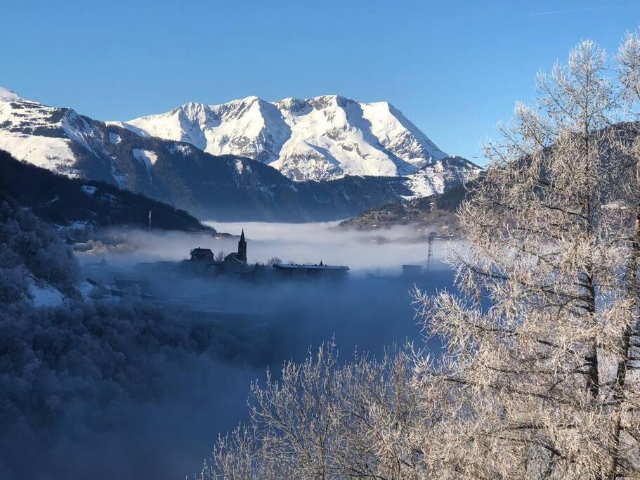 Le Sarana : 75M2, Calme, Belle Vue Avec Terrasse. Lägenhet Les Deux Alpes Exteriör bild